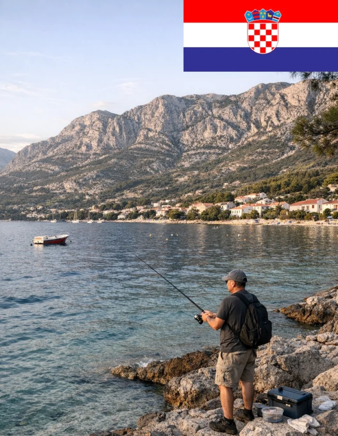 Licencja wędkarska Chorwacja