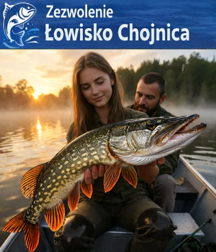 łowisko Chojnica - Zezwolenie