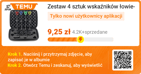 Wskaźniki łowienia ryb LED